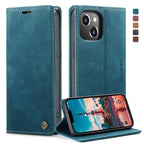 CaseMe-013 Multifunctional Retro Frosted Leather Phone Case, For iPhone 14, For iPhone 14 Plus, For iPhone 14 Pro, For iPhone 14 Pro Max
