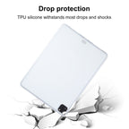 TPU Tablet Case For iPad Pro 12.9 2022 / 2020 / 2021 / 2018 (Frosted Clear)