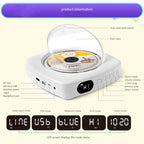 Kecag KC-609 Wall Mounted Home DVD Player Bluetooth CD Player, DVD/CD+Connectable TV  + Plug-In Version, CD Version+ Not Connected to TV+ Plug-In Version, CD Version +Not Connected to TV + Charging Version, CD Version +                                 ...