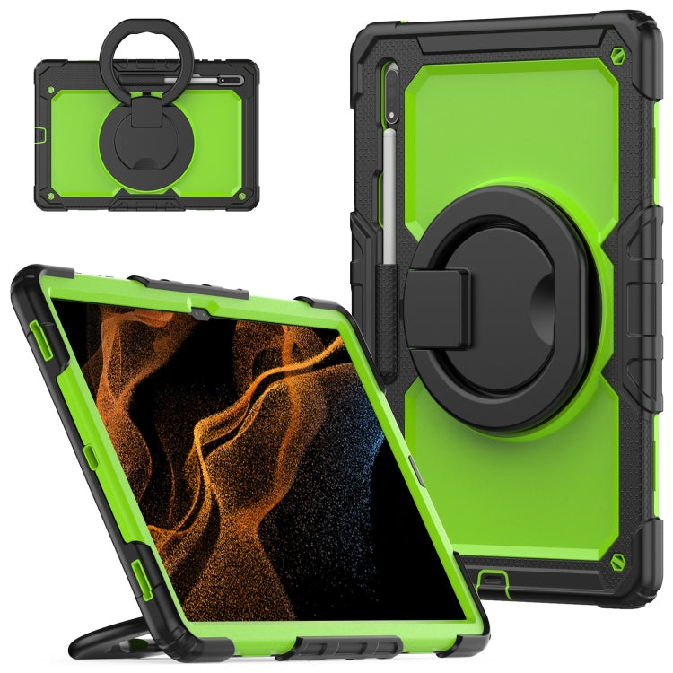 Bracelet Holder Silicone + PC Tablet Case, For Samsung Galaxy Tab S8 Ultra, For Samsung Galaxy Tab S8 / S7, For Samsung Galaxy Tab S8+ / S7+