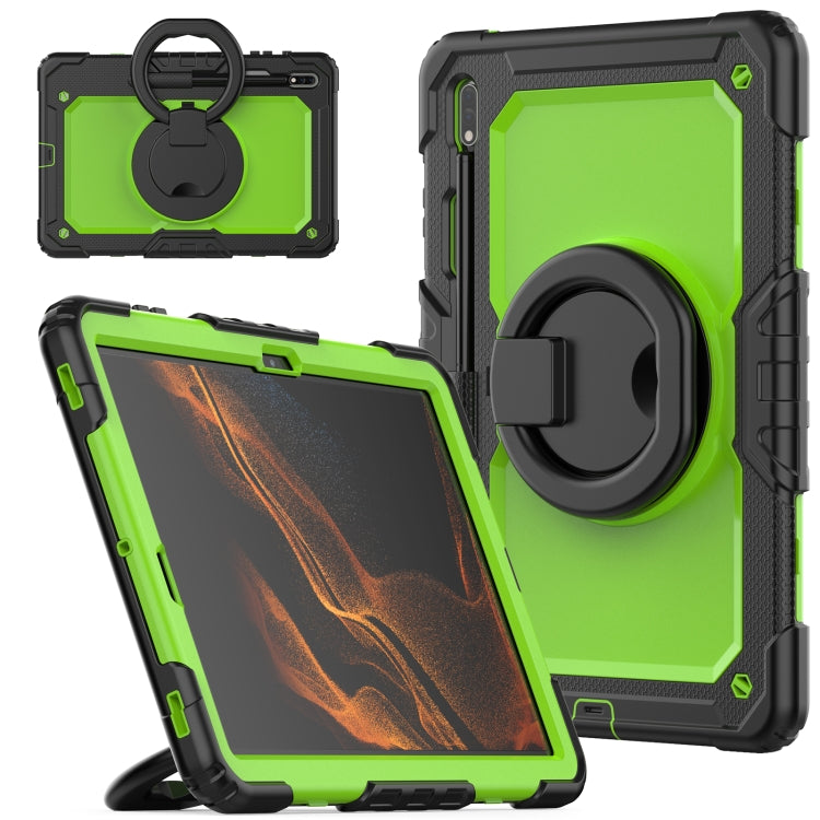 Bracelet Holder Silicone + PC Tablet Case, For Samsung Galaxy Tab S8 Ultra, For Samsung Galaxy Tab S8 / S7, For Samsung Galaxy Tab S8+ / S7+