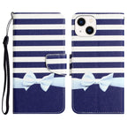 Colored Drawing Leather Phone Case, For iPhone 14 Plus