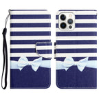 Colored Drawing Leather Phone Case, For iPhone 13 Pro