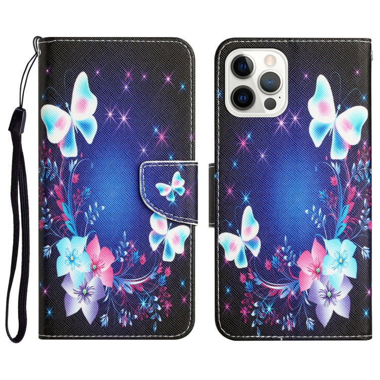 Colored Drawing Leather Phone Case, For iPhone 13 Pro Max
