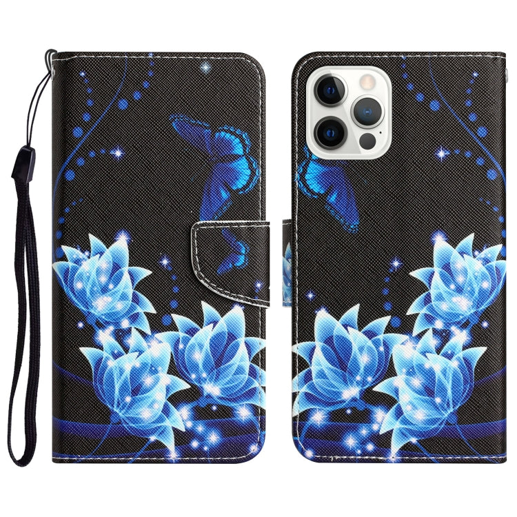 Colored Drawing Leather Phone Case, For iPhone 13 Pro Max
