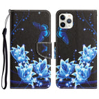 Colored Drawing Leather Phone Case, For iPhone 11 Pro