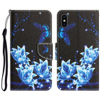 Colored Drawing Leather Phone Case, For iPhone X