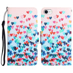 Colored Drawing Leather Phone Case, For iPhone 7 / 8