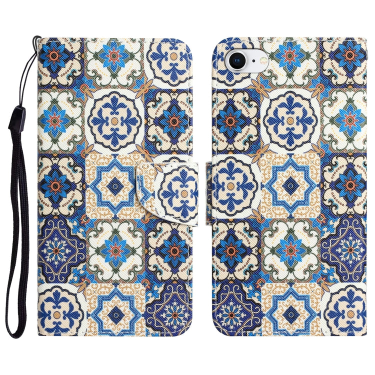 Colored Drawing Leather Phone Case, For iPhone 7 / 8