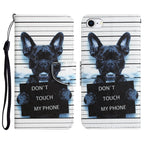 Colored Drawing Leather Phone Case, For iPhone 7 / 8
