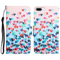 Colored Drawing Leather Phone Case, For iPhone 7 Plus / 8 Plus