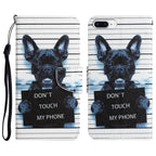 Colored Drawing Leather Phone Case, For iPhone 7 Plus / 8 Plus