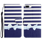 Colored Drawing Leather Phone Case, For iPhone 7 Plus / 8 Plus