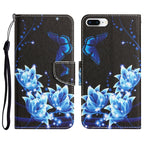 Colored Drawing Leather Phone Case, For iPhone 7 Plus / 8 Plus