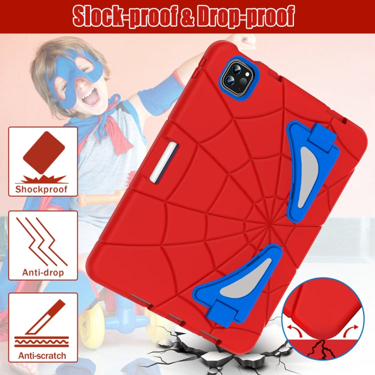 For iPad Pro 11 2018/2020/2021 / Air5 10.9 2022 / Air4 10.9 2020 Shockproof Protective Tablet Case(Red+Blue)