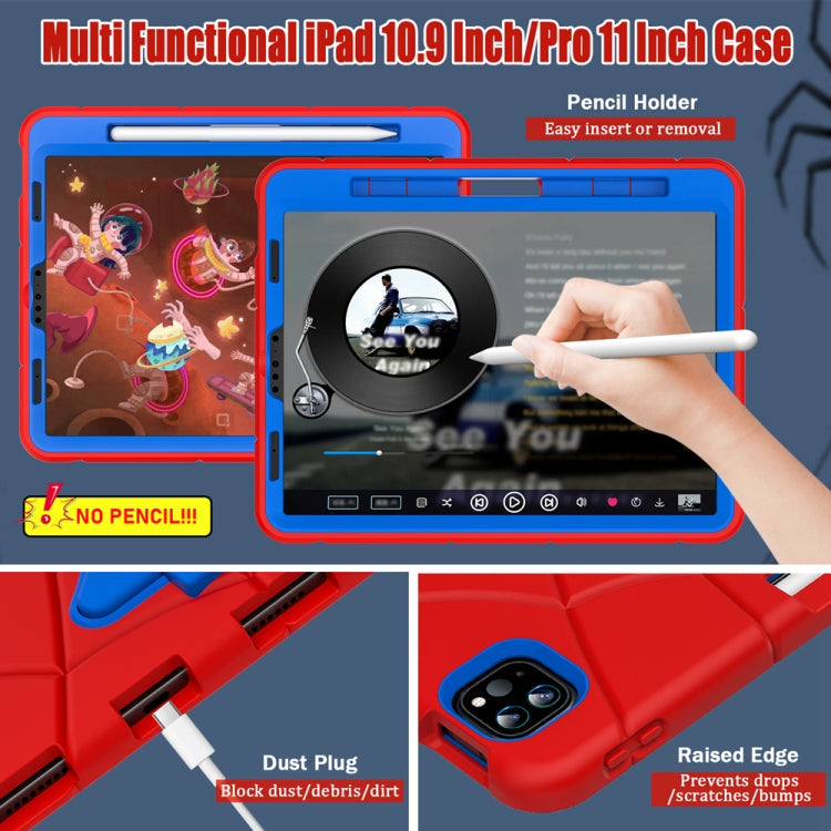 For iPad Air 11 2026 / 2025 / 2024 / Air 5 10.9 2022 / Air 4 10.9 2020 Shockproof Protective Tablet Case, For iPad Air 11 M3 2025 / Air 11 M2 2024 / Air 5 10.9 2022 / Air 4 10.9 2020