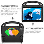 Love Small Palm Holder EVA Tablet Case, For iPad Air / Air 2 / 9.7 2017 / 9.7 2018, For iPad Air 2022/ 2020 10.9, For Lenovo Tab B10 10.1 2020, For Huawei MediaPad T5 10, For Lenovo Tab P10 TB-X706
