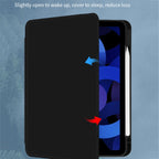 Acrylic 360 Degree Rotation Holder Tablet Leather Case, For iPad Pro 11 2022/2021 / Air5 2022/Air4 2020