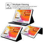 Solid Color Small Metal Buckle Leather Smart Tablet Case, For iPad 10th Gen 10.9 2022