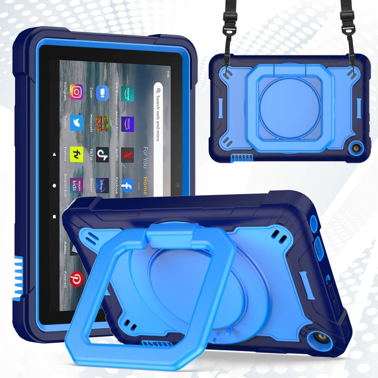 Silicone + PC Bracelet Holder Tablet Case, For Amazon Kindle Fire 7 2022, For iPad 10th Gen 10.9 2022