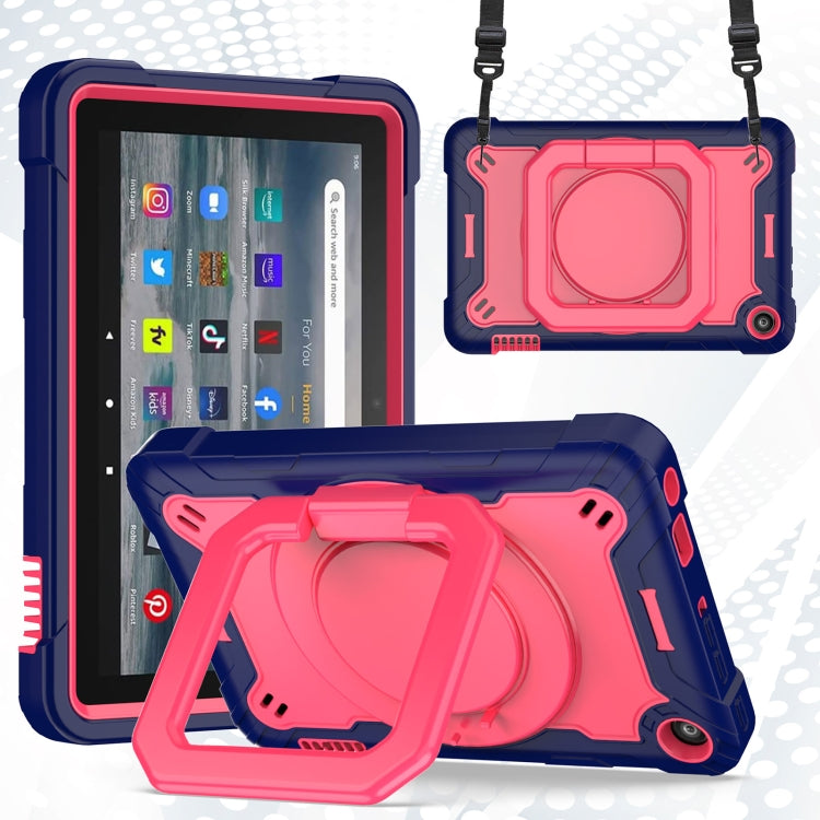 Silicone + PC Bracelet Holder Tablet Case, For Amazon Kindle Fire 7 2022, For iPad 10th Gen 10.9 2022