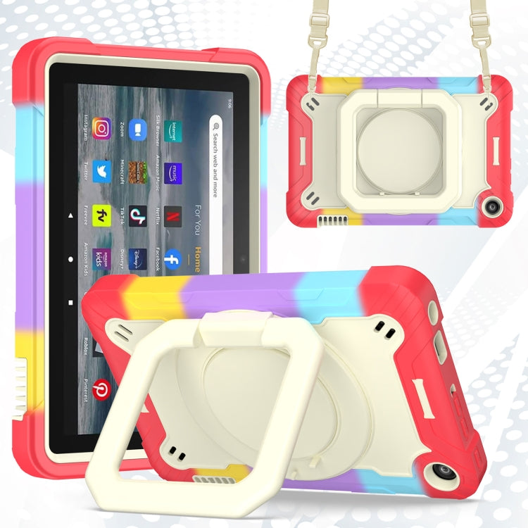 Silicone + PC Bracelet Holder Tablet Case, For Amazon Kindle Fire 7 2022, For iPad 10th Gen 10.9 2022