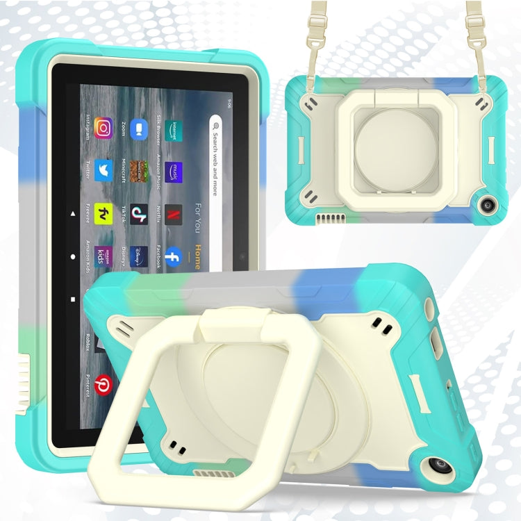 Silicone + PC Bracelet Holder Tablet Case, For Amazon Kindle Fire 7 2022, For iPad 10th Gen 10.9 2022