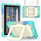 Silicone + PC Bracelet Holder Tablet Case, For Amazon Kindle Fire 7 2022, For iPad 10th Gen 10.9 2022