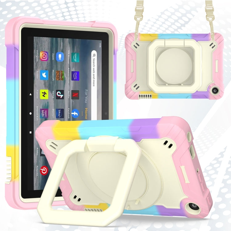 Silicone + PC Bracelet Holder Tablet Case, For Amazon Kindle Fire 7 2022, For iPad 10th Gen 10.9 2022