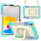 Silicone + PC Bracelet Holder Tablet Case, For Amazon Kindle Fire 7 2022, For iPad 10th Gen 10.9 2022