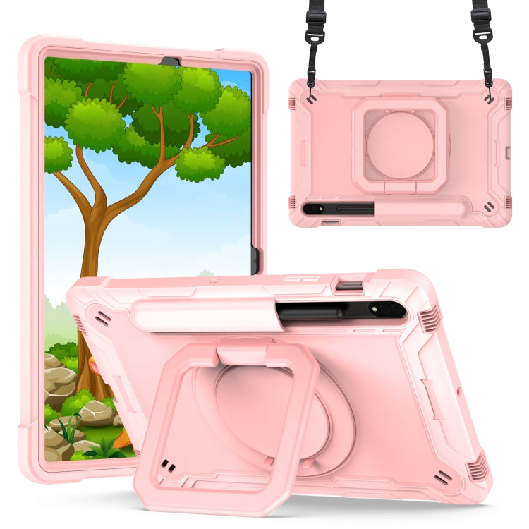 Silicone + PC Bracelet Holder Tablet Case, For Samsung Galaxy Tab S7 / S8