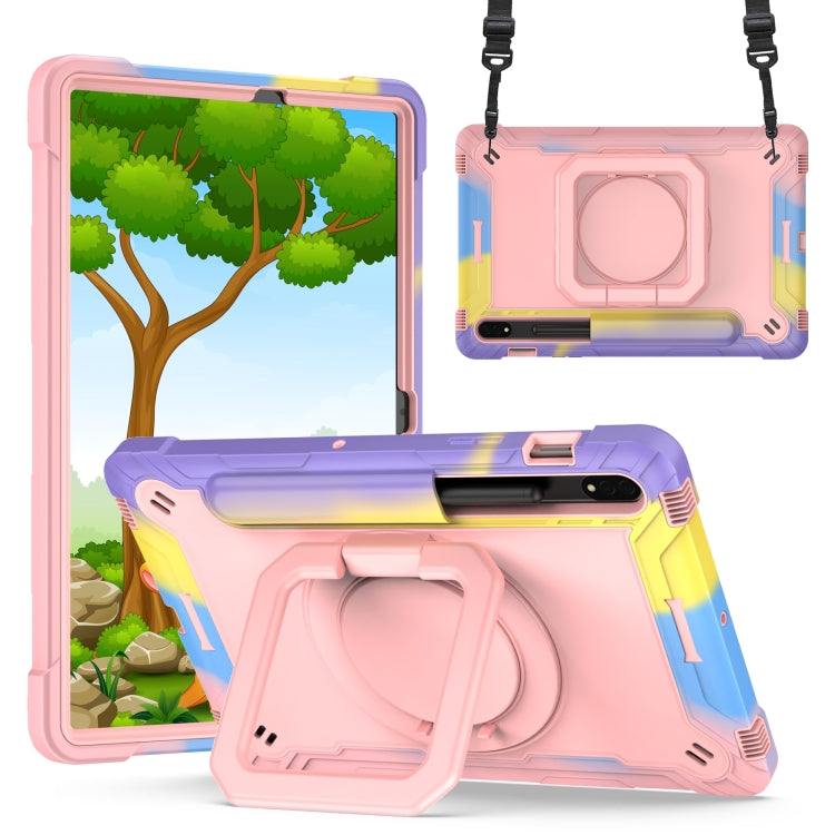 Silicone + PC Bracelet Holder Tablet Case, For Samsung Galaxy Tab S7 / S8