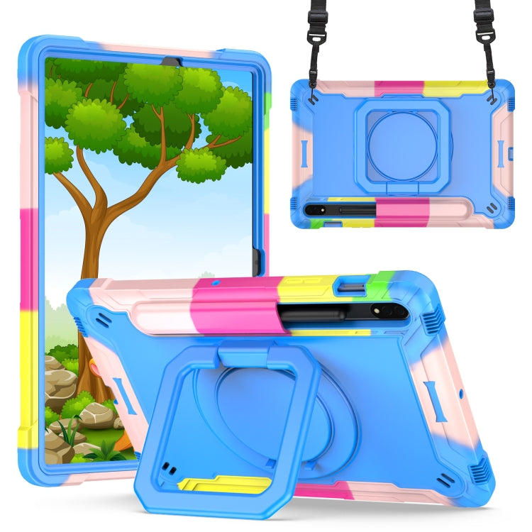 Silicone + PC Bracelet Holder Tablet Case, For Samsung Galaxy Tab S7 / S8