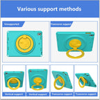 EVA + PC Shockproof Tablet Case with Waterproof Frame, For iPad 5 / 7 / 6 / 8 / 9, For iPad Pro 10.5 2019/2017 / 10.2 2021/2019, For iPad 10th Gen 10.9 2022