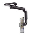 Multifunctional Car Sun Visor Rear Seat Mobile Phone Holder (Grey)