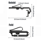 Multifunctional Car Sun Visor Rear Seat Mobile Phone Holder (Grey)