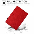 For iPad 9.7 2017 / 2018 / Air / Air 2 Rhombus Embossed Leather Smart Tablet Case, For iPad 9.7 2017 / 2018 / Air / Air 2
