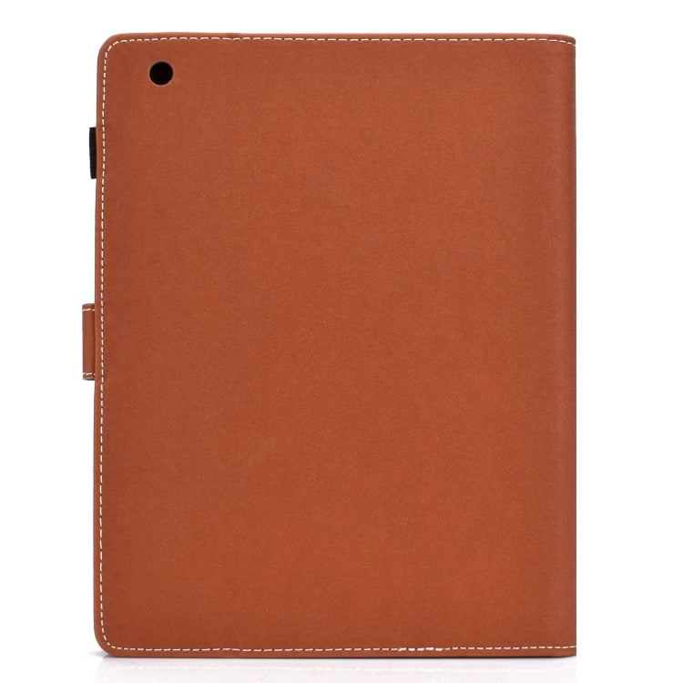 Solid Color Tablet PC Universal Magnetic Horizontal Flip Leather Case with Card Slots & Holder, For iPad 4 / 3 / 2, For iPad Mini 4 / Mini 3 / Mini 2 / Mini, For Kindle Fire 7(2015/2017/2019), For Kindle Fire HD8 2016 / 2017