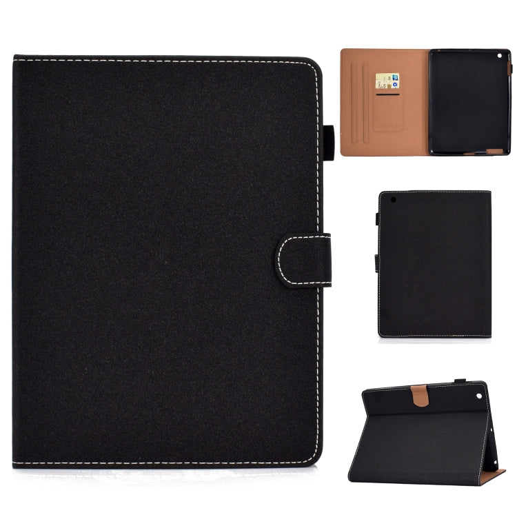 Solid Color Tablet PC Universal Magnetic Horizontal Flip Leather Case with Card Slots & Holder, For iPad 4 / 3 / 2, For iPad Mini 4 / Mini 3 / Mini 2 / Mini, For Kindle Fire 7(2015/2017/2019), For Kindle Fire HD8 2016 / 2017