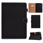 Solid Color Tablet PC Universal Magnetic Horizontal Flip Leather Case with Card Slots & Holder, For Galaxy Tab S5e T720, For iPad Air / iPad Air 2 / iPad 9.7 (2018 & 2017)
