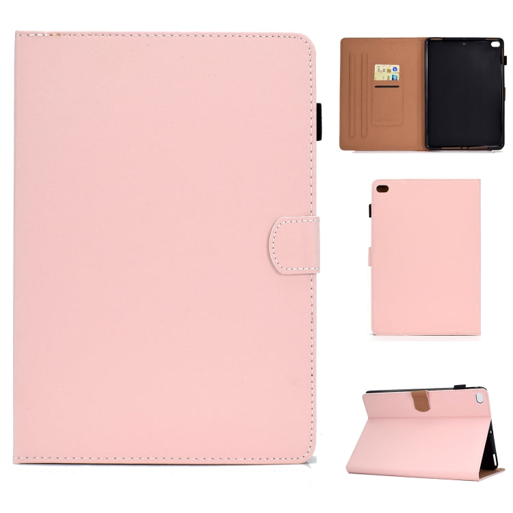 Solid Color Tablet PC Universal Magnetic Horizontal Flip Leather Case with Card Slots & Holder, For Galaxy Tab S5e T720, For iPad Air / iPad Air 2 / iPad 9.7 (2018 & 2017)