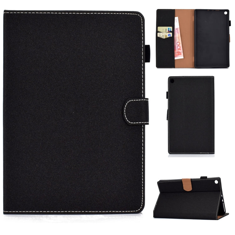 Solid Color Tablet PC Universal Magnetic Horizontal Flip Leather Case with Card Slots & Holder, For iPad 4 / 3 / 2, For iPad Mini 4 / Mini 3 / Mini 2 / Mini, For Kindle Fire 7(2015/2017/2019), For Kindle Fire HD8 2016 / 2017
