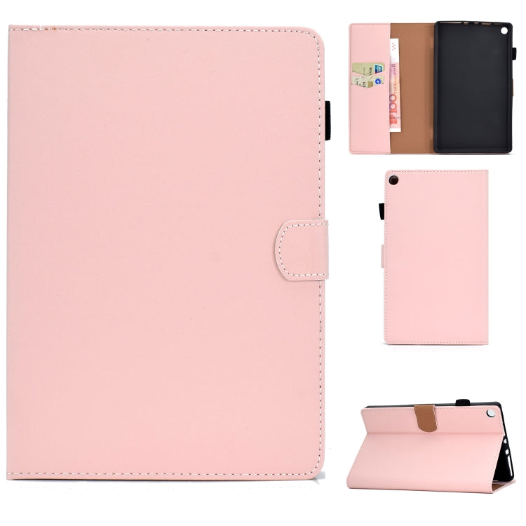 Solid Color Tablet PC Universal Magnetic Horizontal Flip Leather Case with Card Slots & Holder, For iPad 4 / 3 / 2, For iPad Mini 4 / Mini 3 / Mini 2 / Mini, For Kindle Fire 7(2015/2017/2019), For Kindle Fire HD8 2016 / 2017