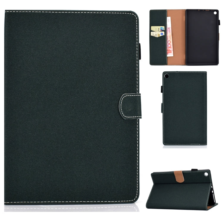 Solid Color Tablet PC Universal Magnetic Horizontal Flip Leather Case with Card Slots & Holder, For iPad 4 / 3 / 2, For iPad Mini 4 / Mini 3 / Mini 2 / Mini, For Kindle Fire 7(2015/2017/2019), For Kindle Fire HD8 2016 / 2017