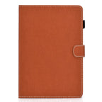 Solid Color Tablet PC Universal Magnetic Horizontal Flip Leather Case with Card Slots & Holder, For Galaxy Tab S5e T720, For iPad Air / iPad Air 2 / iPad 9.7 (2018 & 2017)
