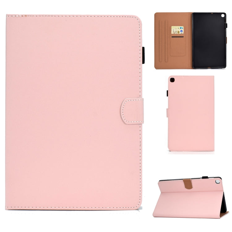 Solid Color Tablet PC Universal Magnetic Horizontal Flip Leather Case with Card Slots & Holder, For Galaxy Tab S5e T720, For iPad Air / iPad Air 2 / iPad 9.7 (2018 & 2017)