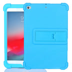 Tablet PC Silicone Protective Case with Invisible Bracket, For iPad mini 5 / 4, For iPad 10.2 / 10.5, For iPad mini 3 / 2 / 1