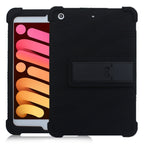 Tablet PC Silicone Protective Case with Invisible Bracket, For iPad mini 5 / 4, For iPad 10.2 / 10.5, For iPad mini 3 / 2 / 1