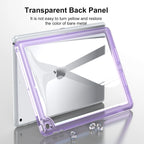 For iPad 10.2 2021 / 2020 / 2019 Transparent Acrylic Tablet Case(Transparent)