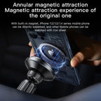 Yesido C190 15W Magsafe Magnetic Car Air Vent Wireless Charger(Black)